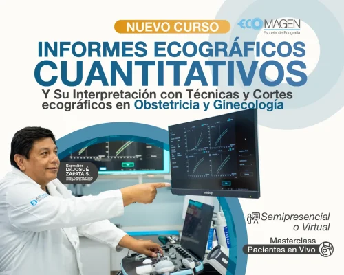 Nuevo Curso | Informes Ecográficos Cuantitativo y su Interpretación con Técnicas y cortes Ecográficos en Obstetricia y Ginecología | 2024