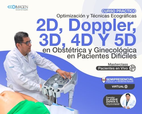 Curso Práctico| Optimización y Técnicas Ecográficas 2D, Doppler, 3D, 4D y 5D en Obstetricia y Ginecología en Pacientes Difíciles | 2024